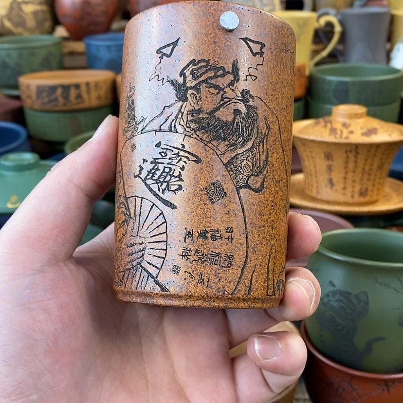 【闪购商品】紫砂杯子宜兴全手工紫砂杯