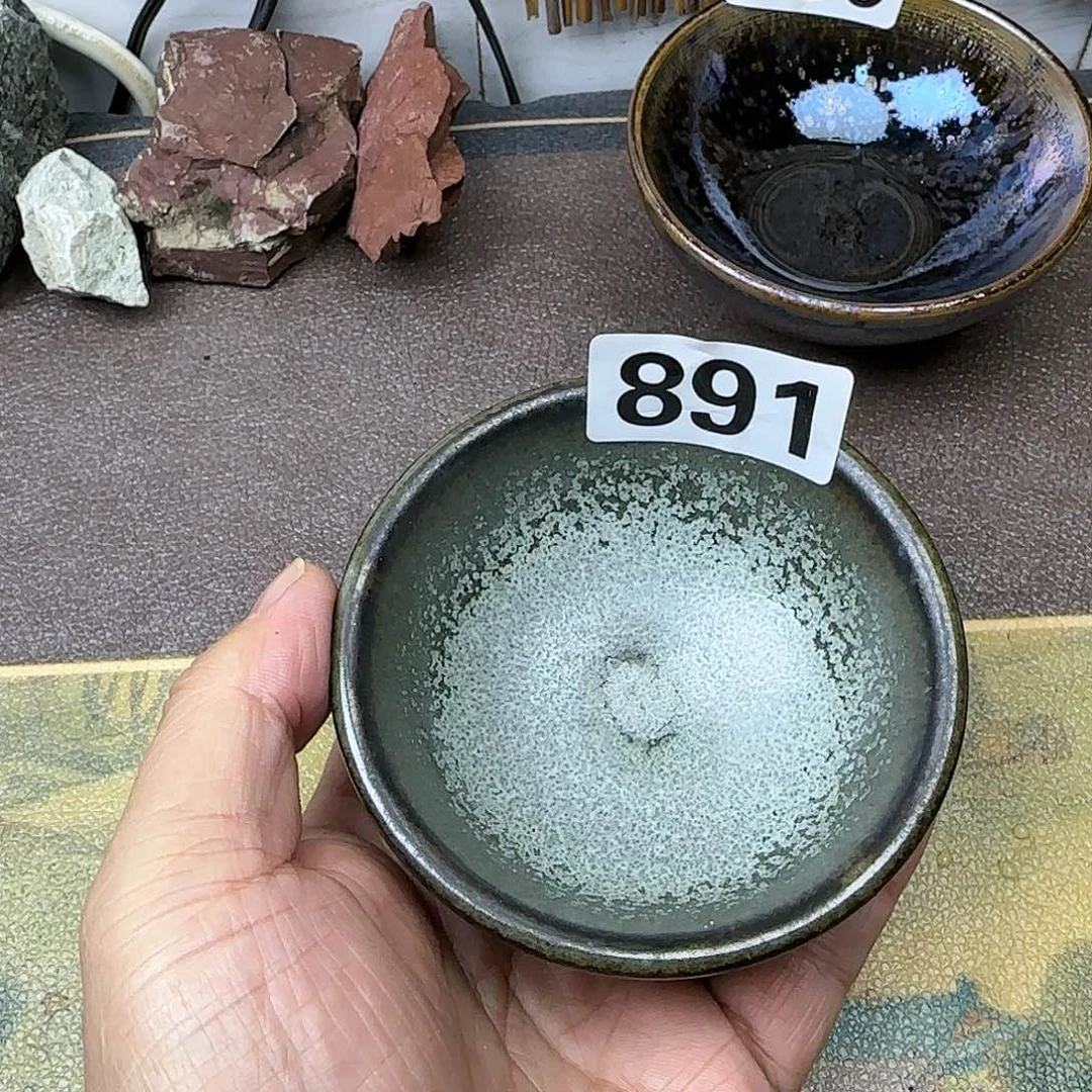 茶盏建盏杯主人杯龙窑柴烧
