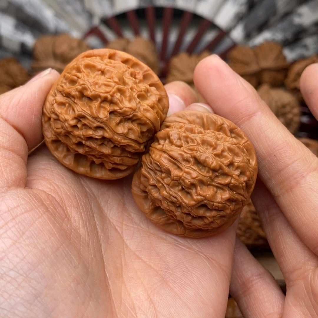 把件文玩核桃717号38血麒麟