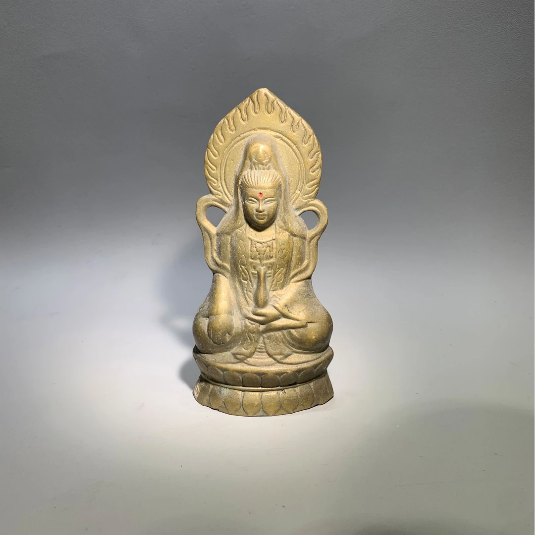 1223-18铜造像观音菩萨