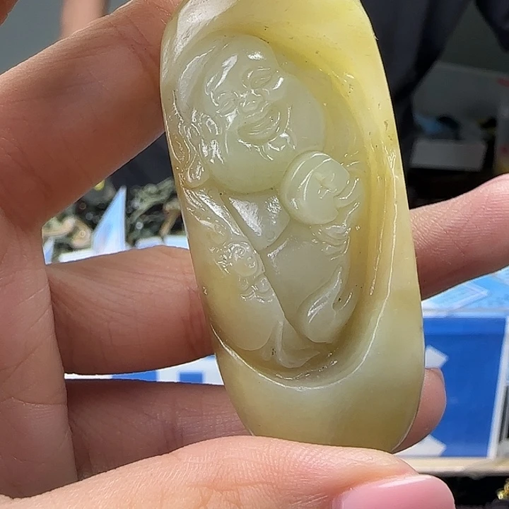 颈饰未镶嵌和田玉