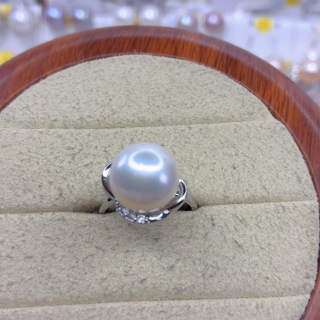 戒指合金淡水珍珠
