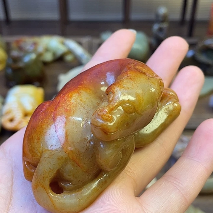 未镶嵌和田玉（糖玉）挂件
