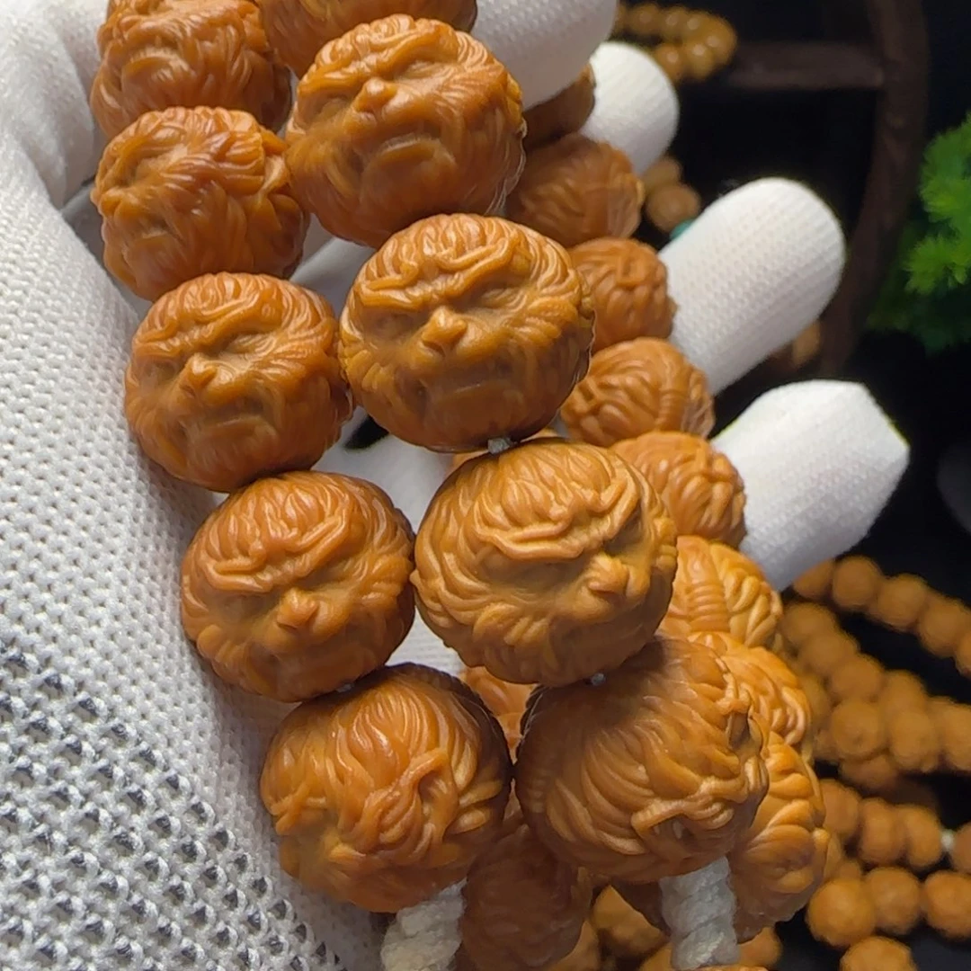 浮***极吊坠猴头核桃猴头