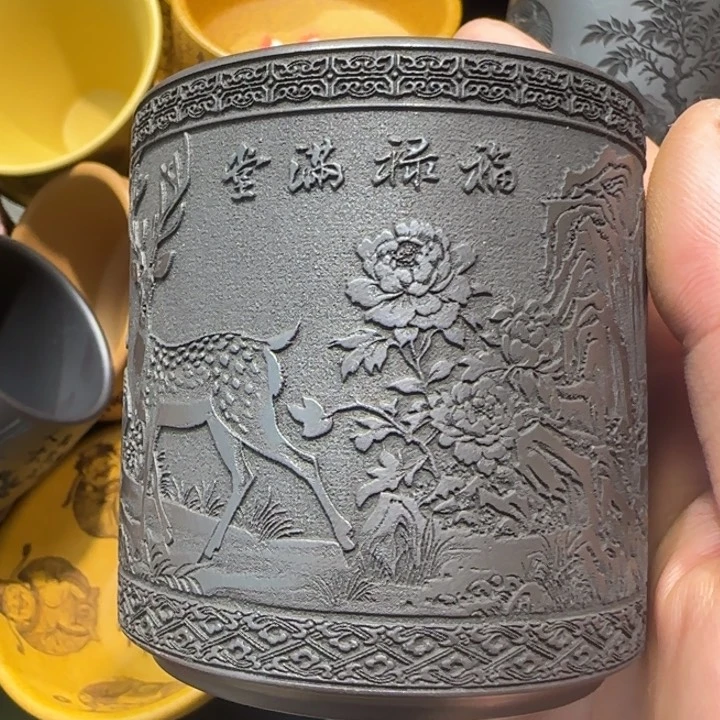茶杯紫砂全手工制作工艺