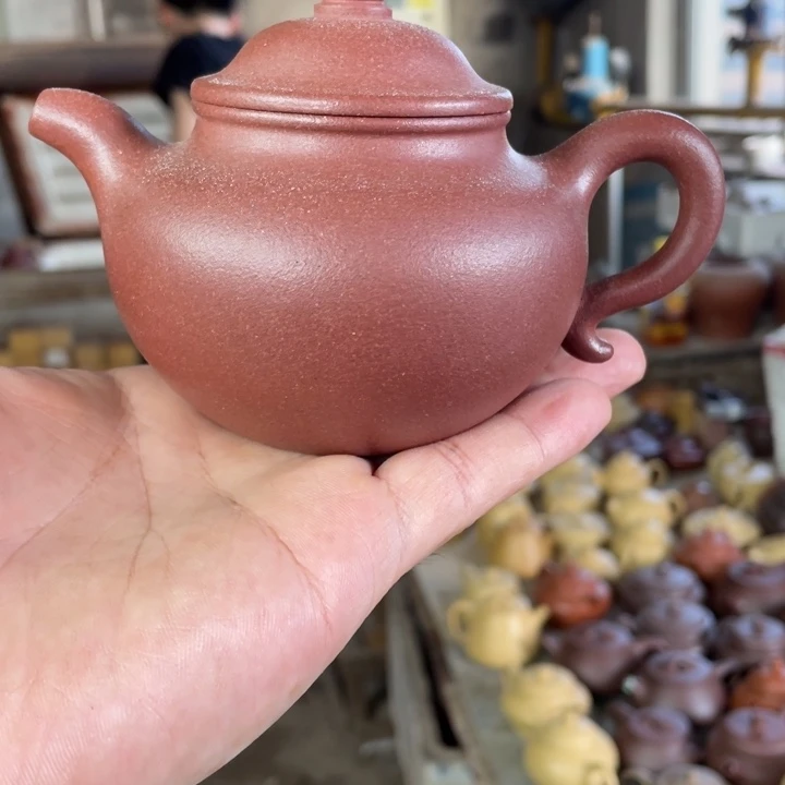 紫砂紫砂莲子。 底槽清（完美品