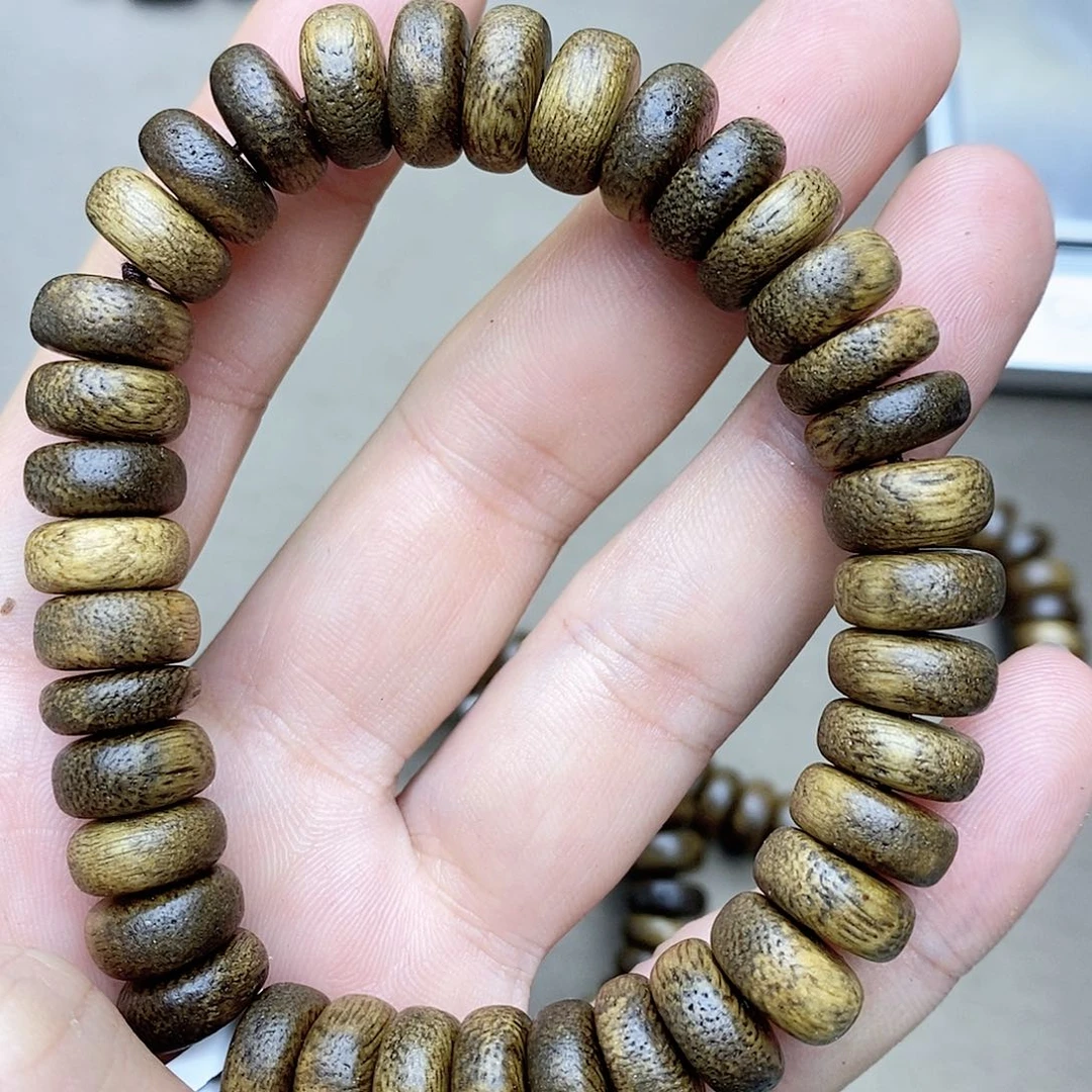 沉香碎屑沉香文莱软金丝虫漏9号