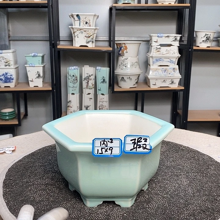 紫砂的花盆很漂亮15