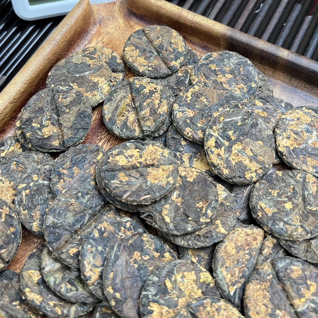 桂花白茶 小圆饼  福鼎白茶