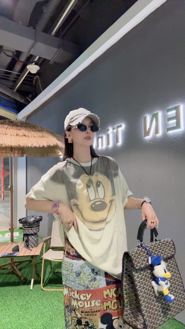 【孙老板】2025夏季新款 9003宽松型INS风短袖T恤韩版半袖