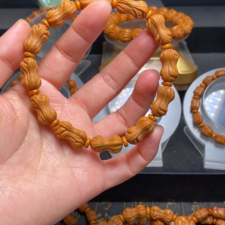 手串桃核花生手串12