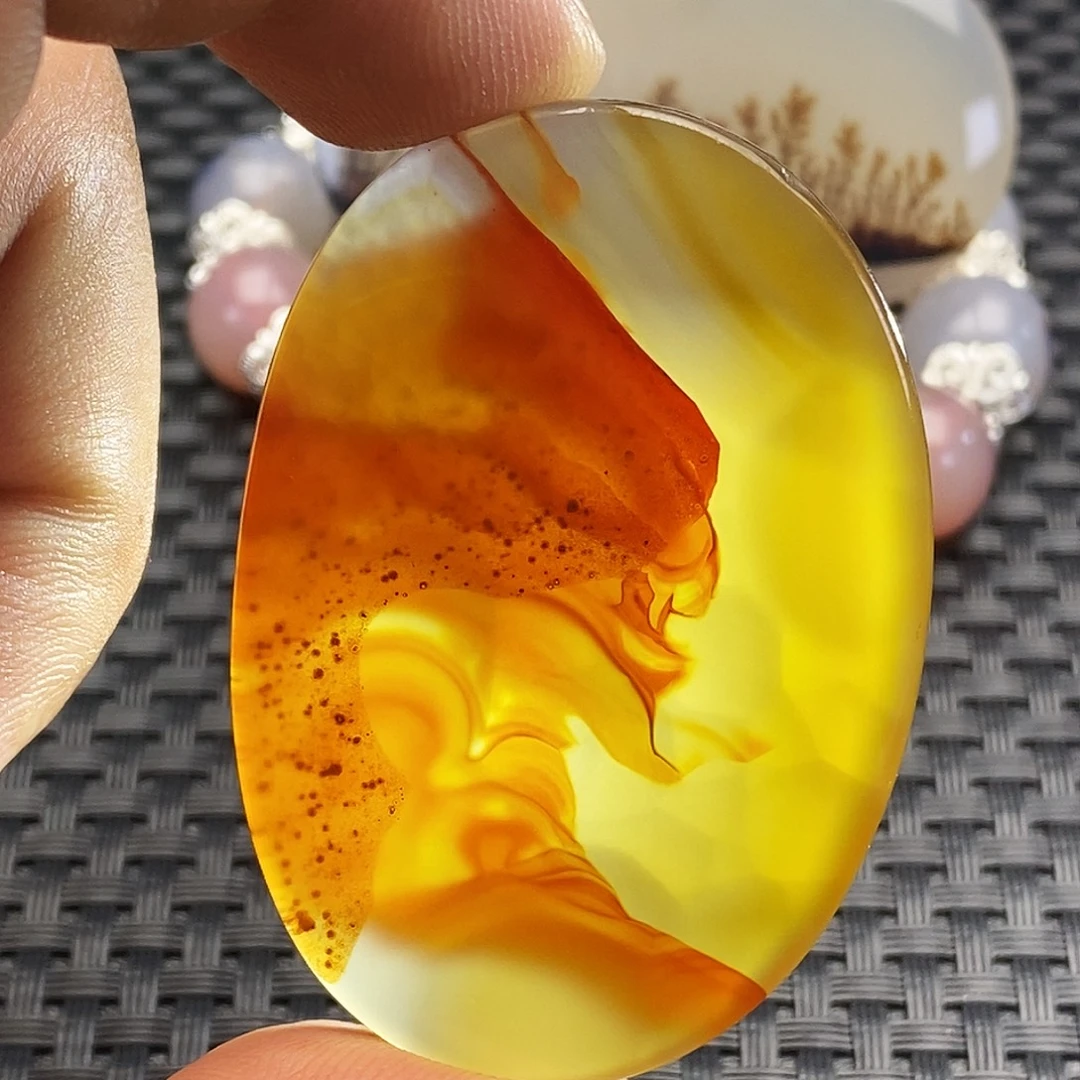 玛瑙/玉髓未镶嵌吊坠(不含链)72