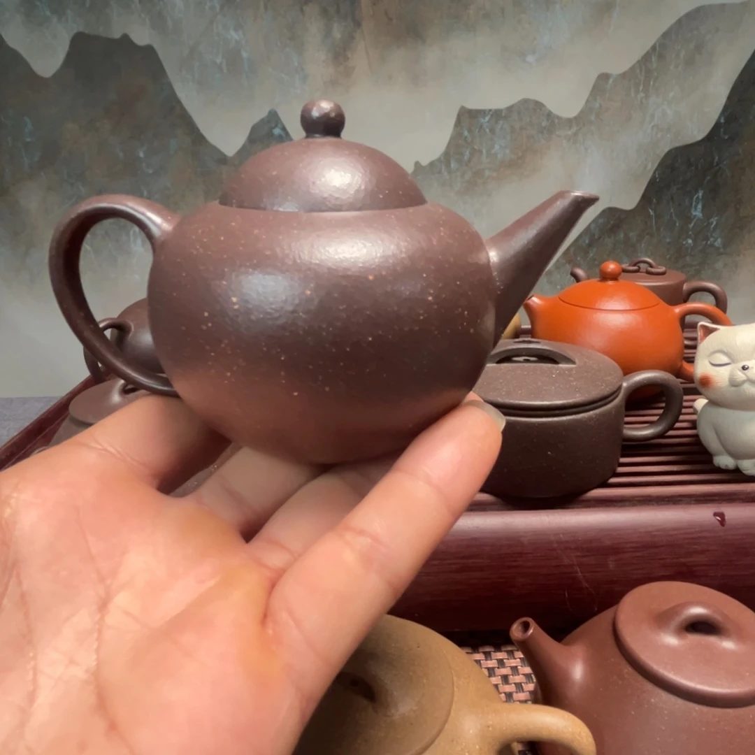 紫砂茶壶远**云宜兴紫砂