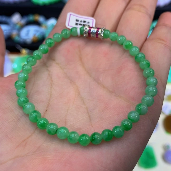 未镶嵌手链翡翠翡翠