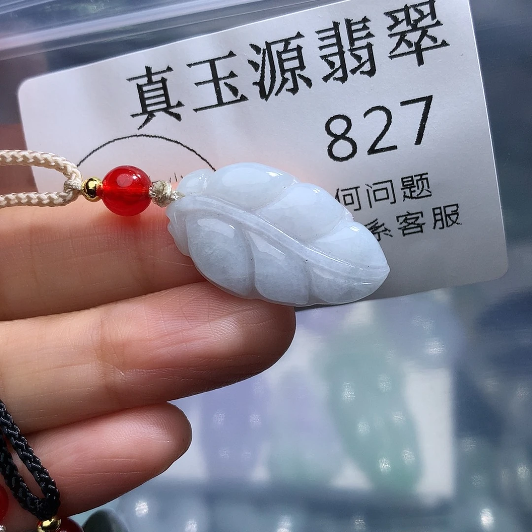 翡翠未镶嵌颈饰827