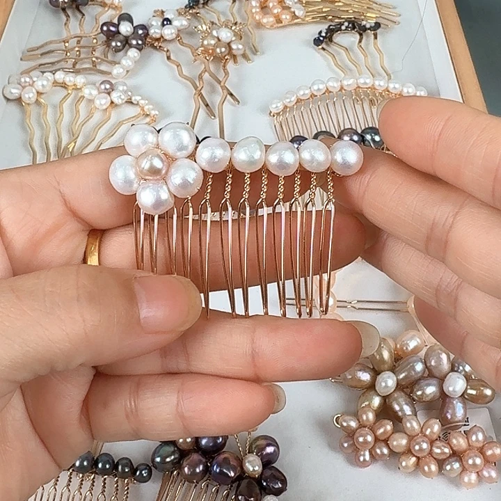 发饰未镶嵌淡水珍珠