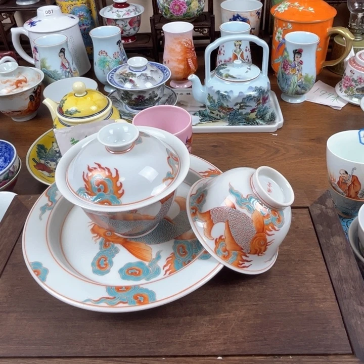 摆件景德镇陶瓷茶具23