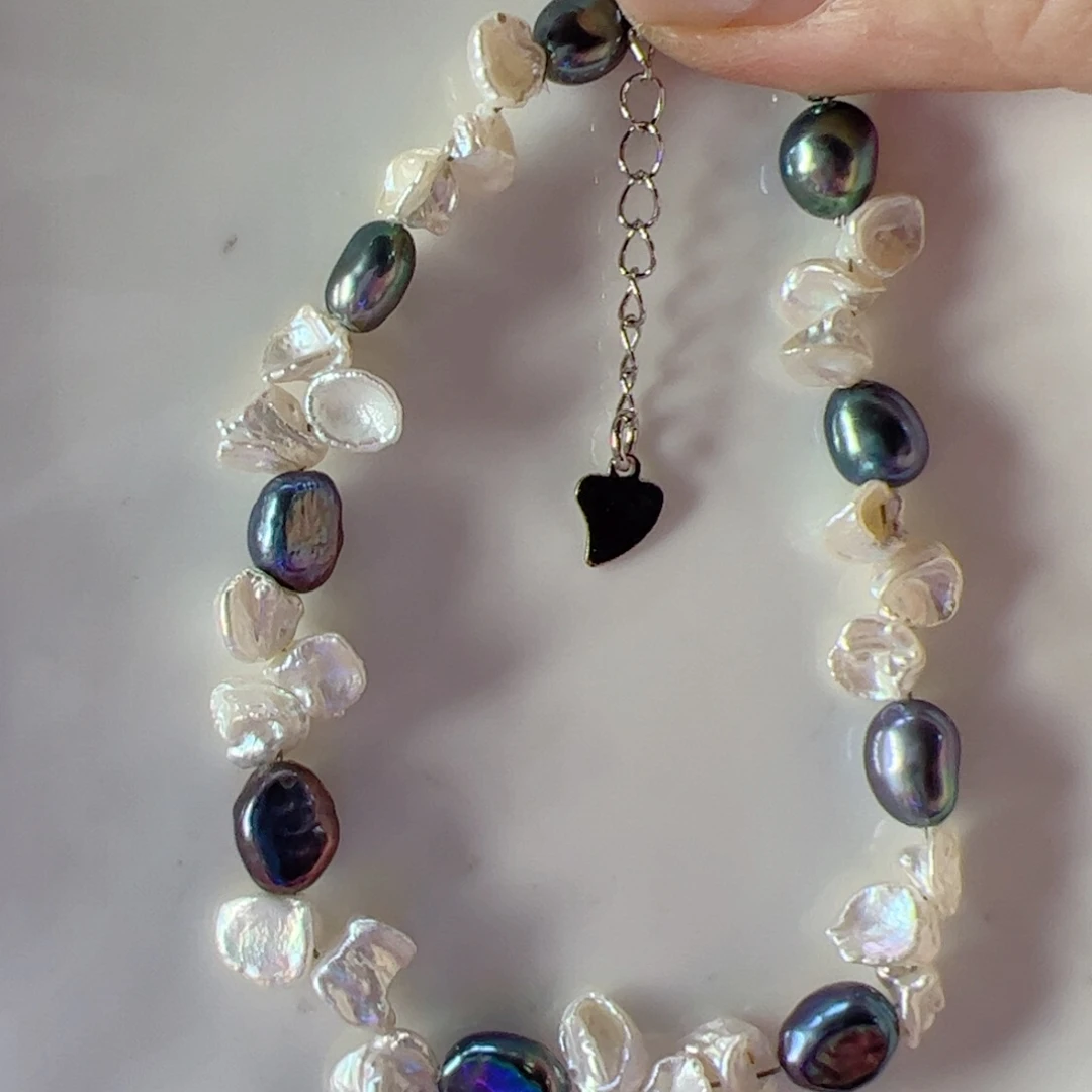 手绳合金淡水珍珠752