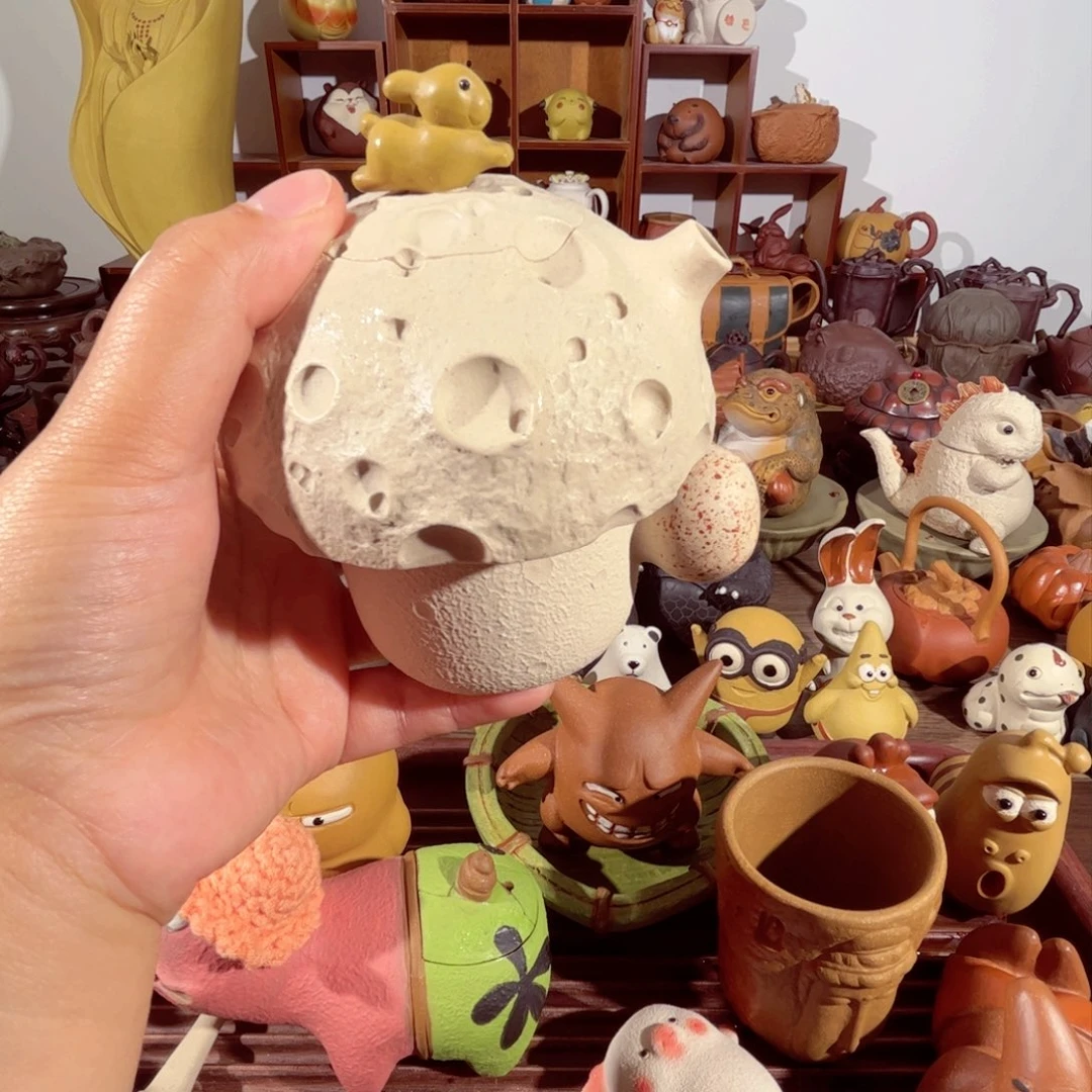 紫砂茶壶叫****?纯手工制作过程非常