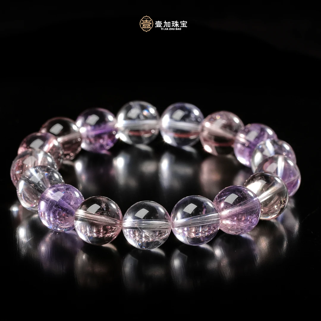 壹加师姐|手工设计玻利维亚水晶手串多样性发一#280
