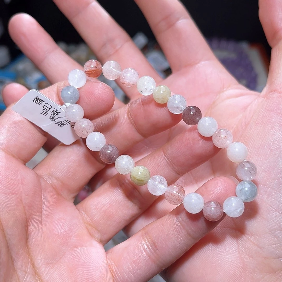 水晶手链未镶嵌326号主图手串  7+