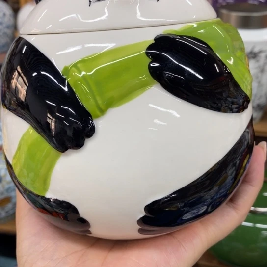 瓷片陶瓷茶叶罐密封罐