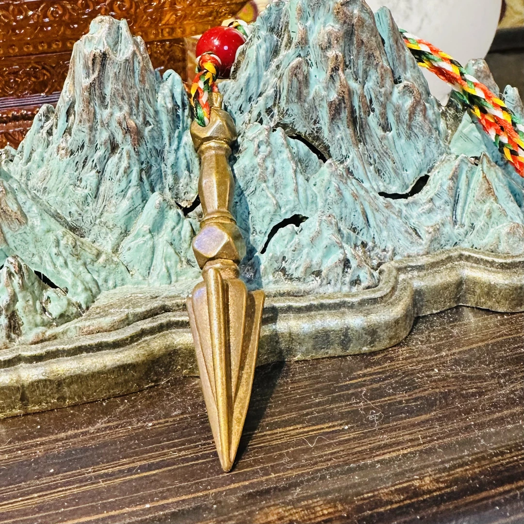 亚青普巴金刚杵小号复古个性精美惟一同款亚青