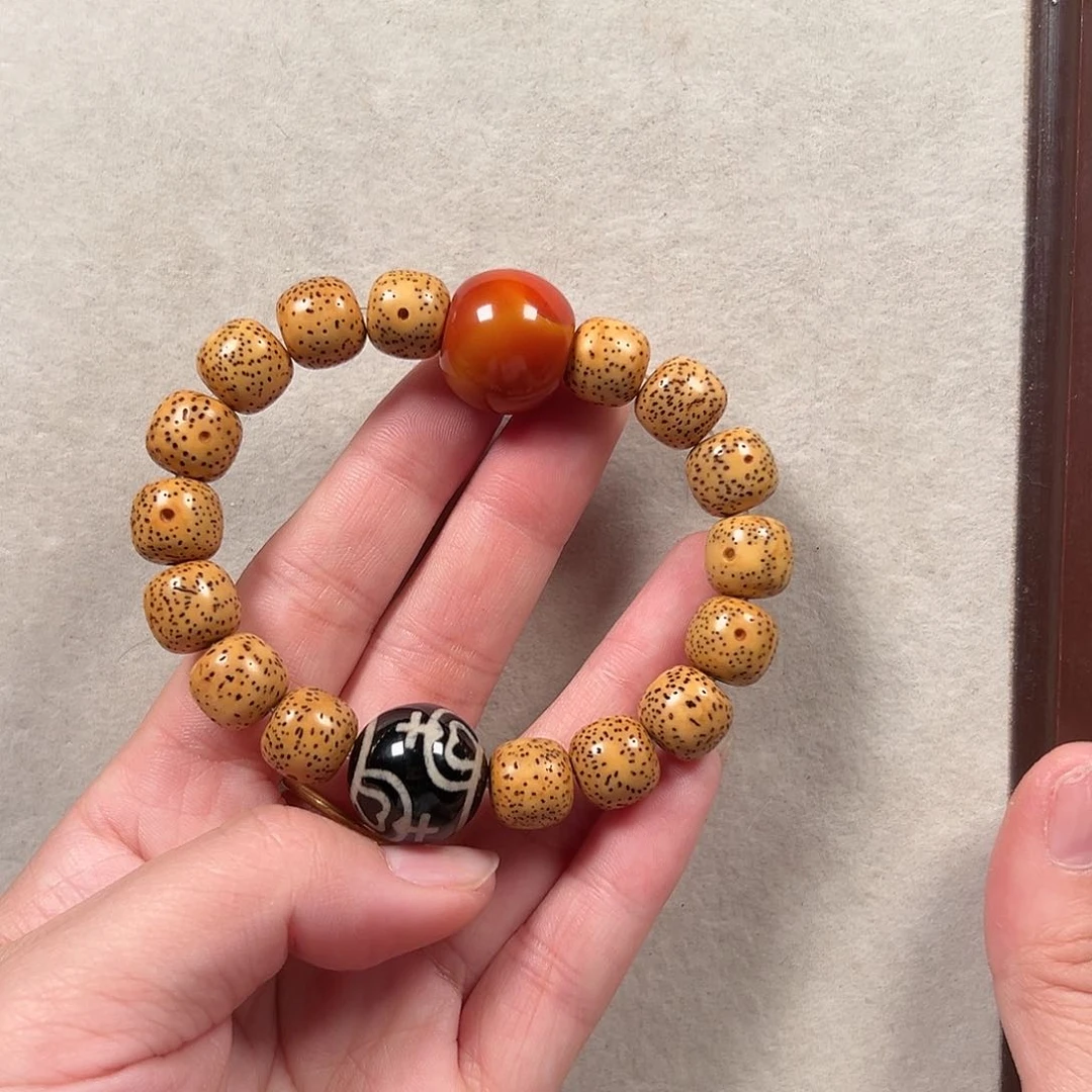 菩提手串未镶嵌星月菩提