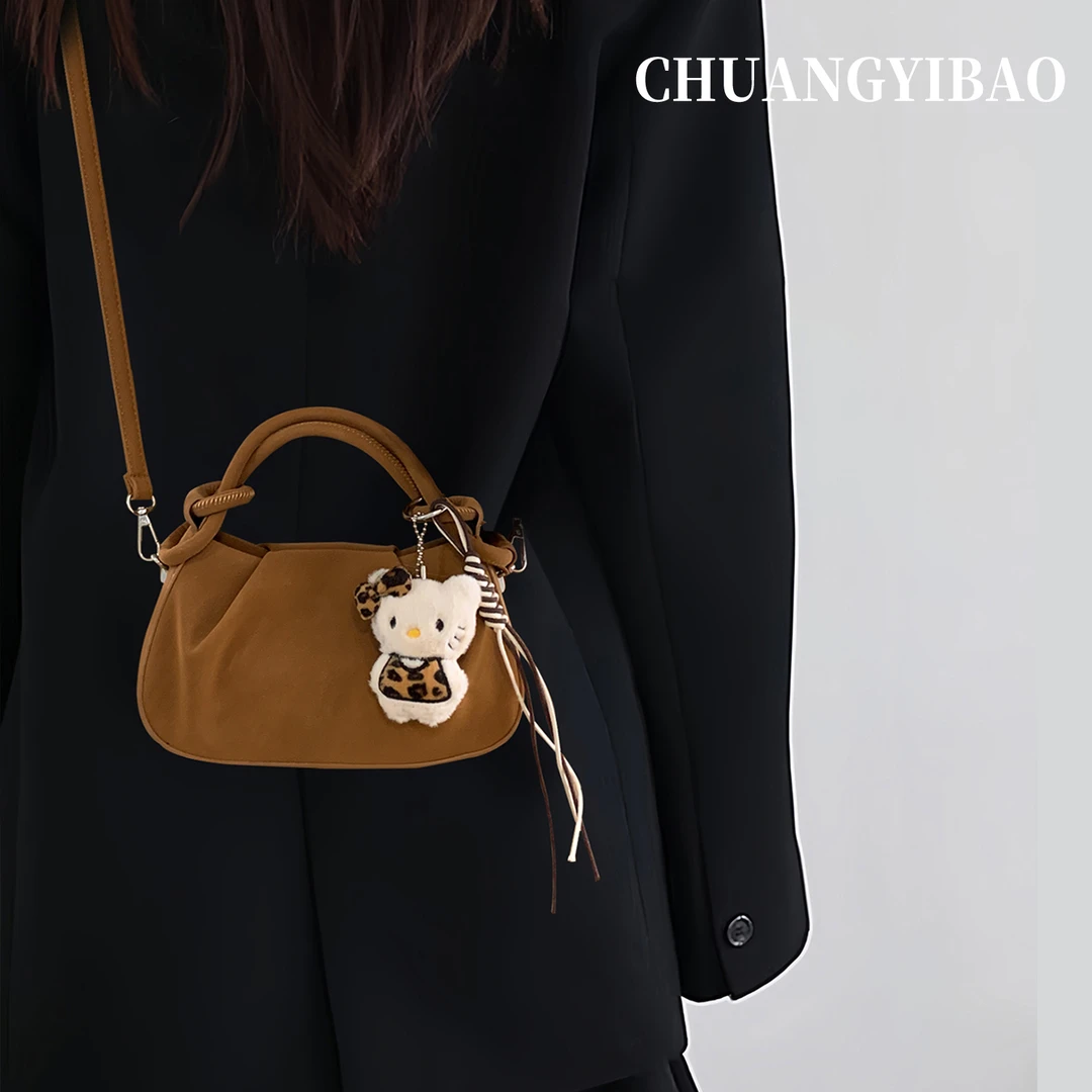 超火巨好看手提云朵小拎包包女式2025新款冬高级感轻奢小众斜挎包