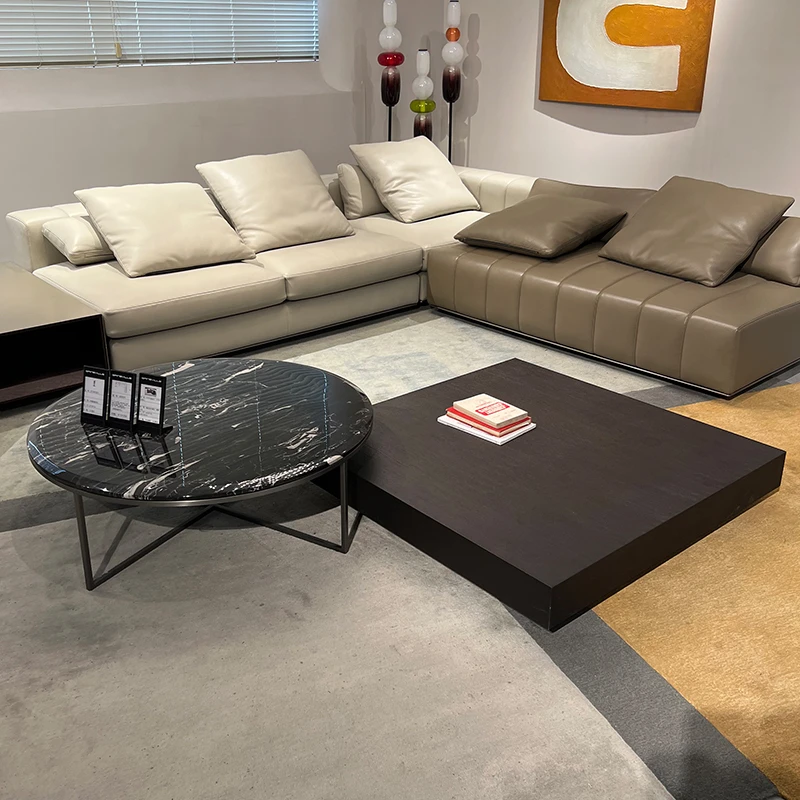 【设计师L茶几】轻奢客厅创意简约北欧极简异形意式