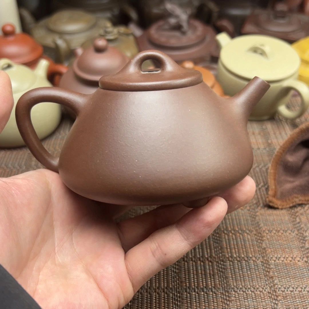 紫砂茶壶宜兴原矿紫砂壶240毫升容量