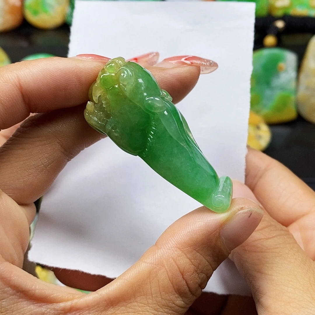 未镶嵌定制翡翠翡翠A货一物一证