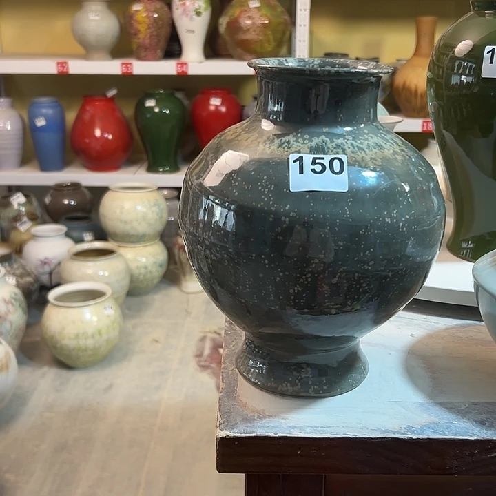 O***e花瓶白泥摆件摆件高26口10。150