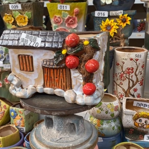 【闪购商品】红陶粗陶材质多肉花盆770