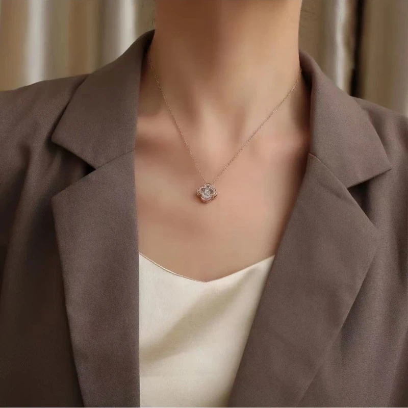 Cadymary(虎子粉丝专属)时尚灵动四叶草项链