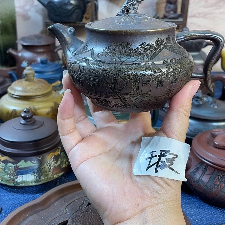 茶壶紫砂瑕疵紫砂茶具