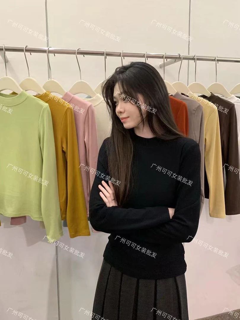 双面慕斯绒～秋冬巨保暖T恤上衣362