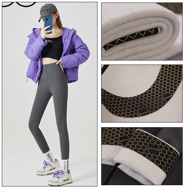 001羊绒收腹神裤 拉链款 高腰收腹提臀塑形 柔软亲肤保暖丝滑