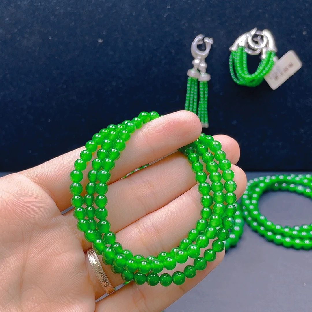 翡翠未镶嵌项链卡5