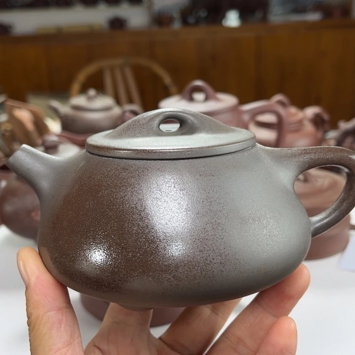 茶壶紫砂紫砂花茶