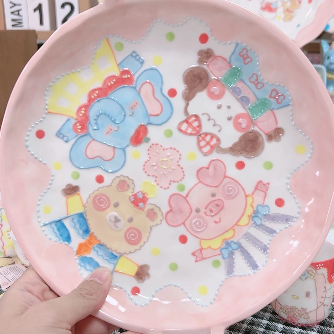 可爱陶瓷高温手作