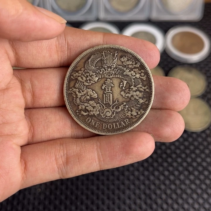 金属大头龙洋船洋工艺品