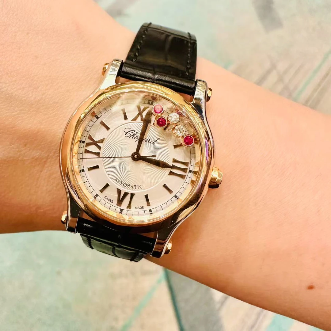95新 Chopard/萧邦 自动机械,30mm,间金,250226017