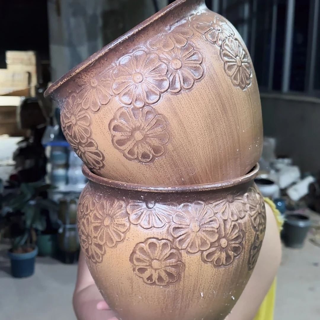 花盆紫砂高19口20