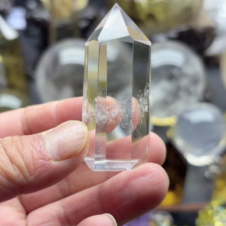 水晶天然水晶白水晶柱未镶嵌