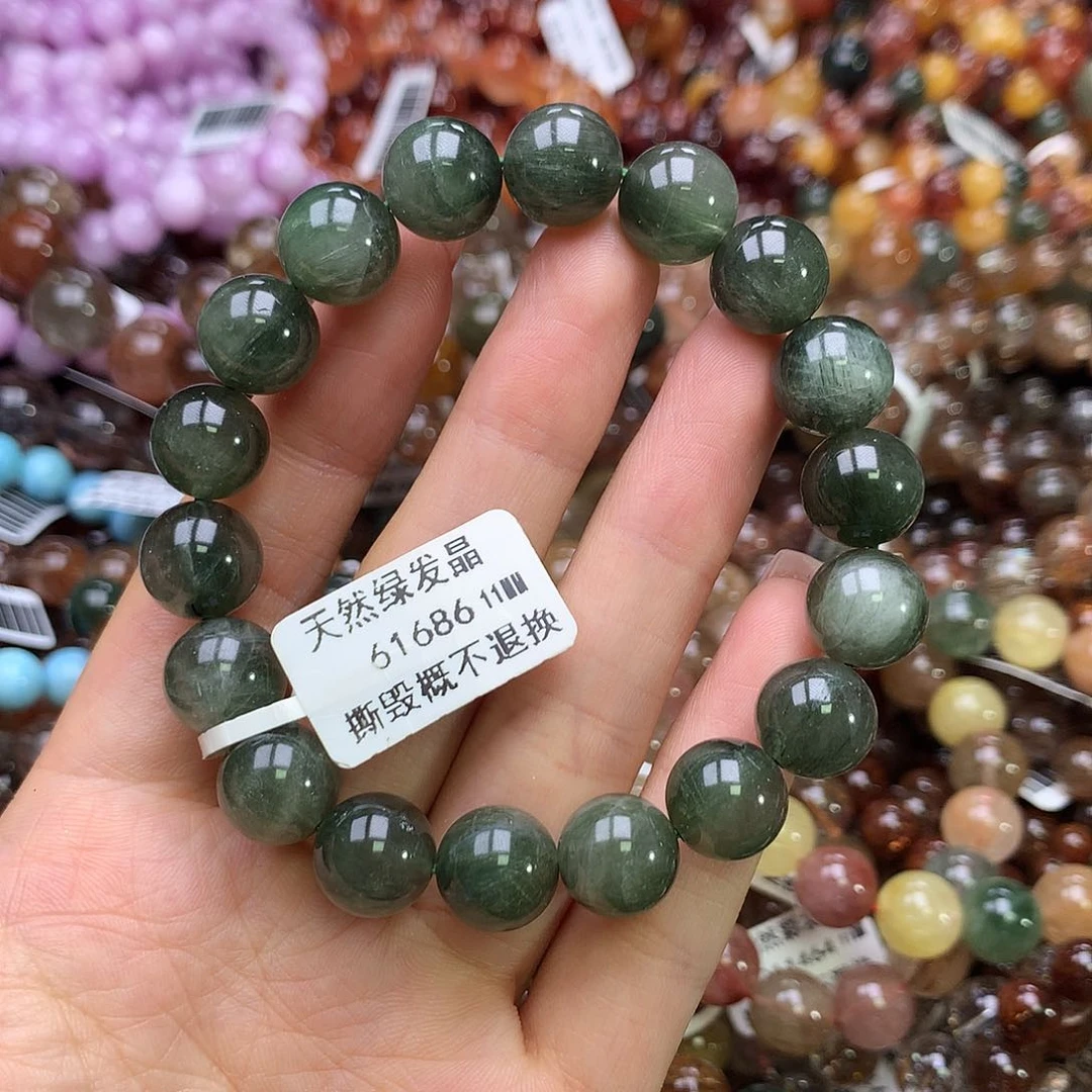 水晶手链未镶嵌，