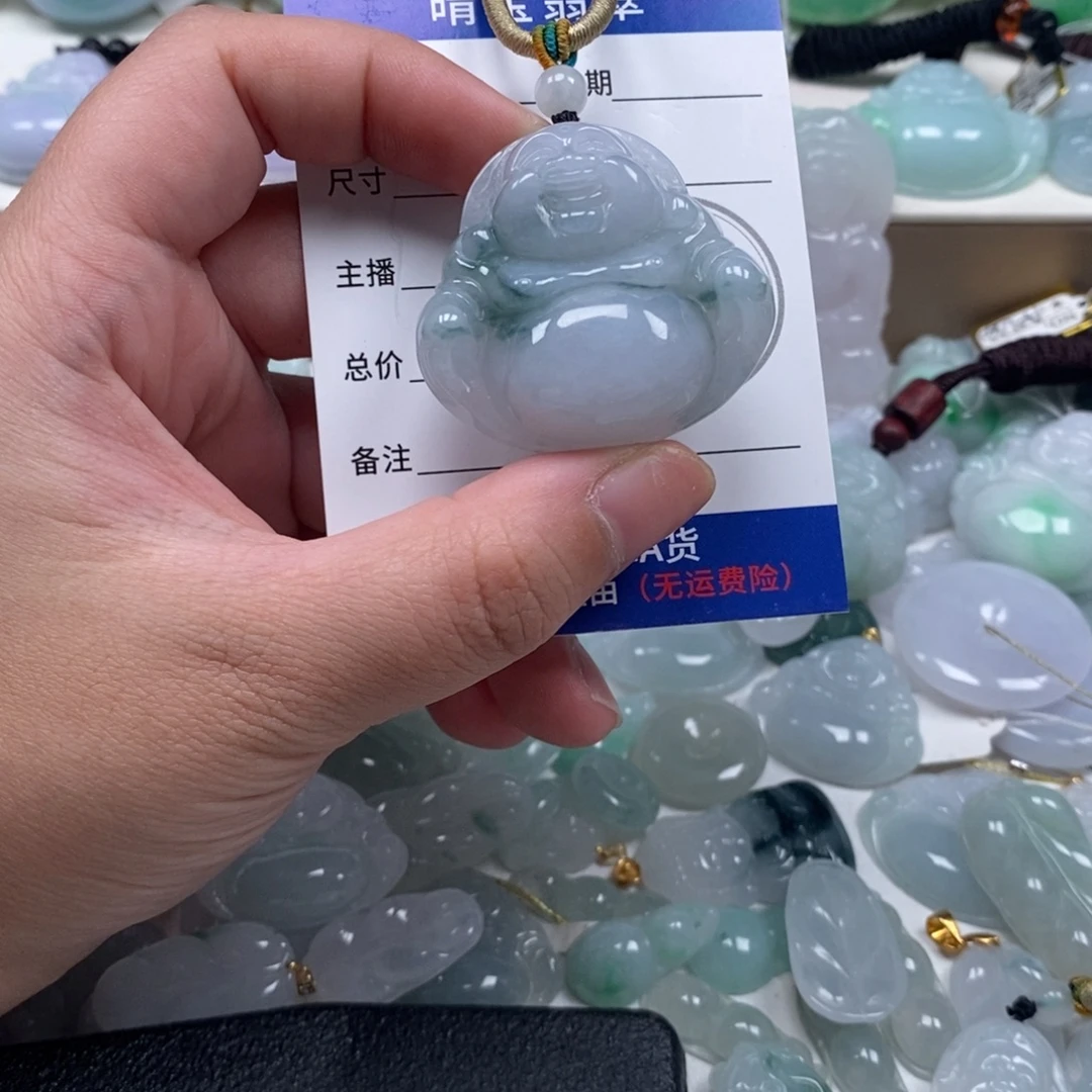 翡翠未镶嵌颈饰天然翡翠