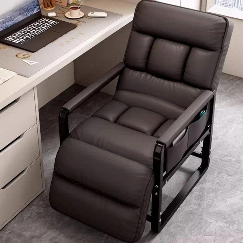 电脑沙发椅家用舒服久坐书桌办公午休椅可坐可躺午睡两用折叠躺椅