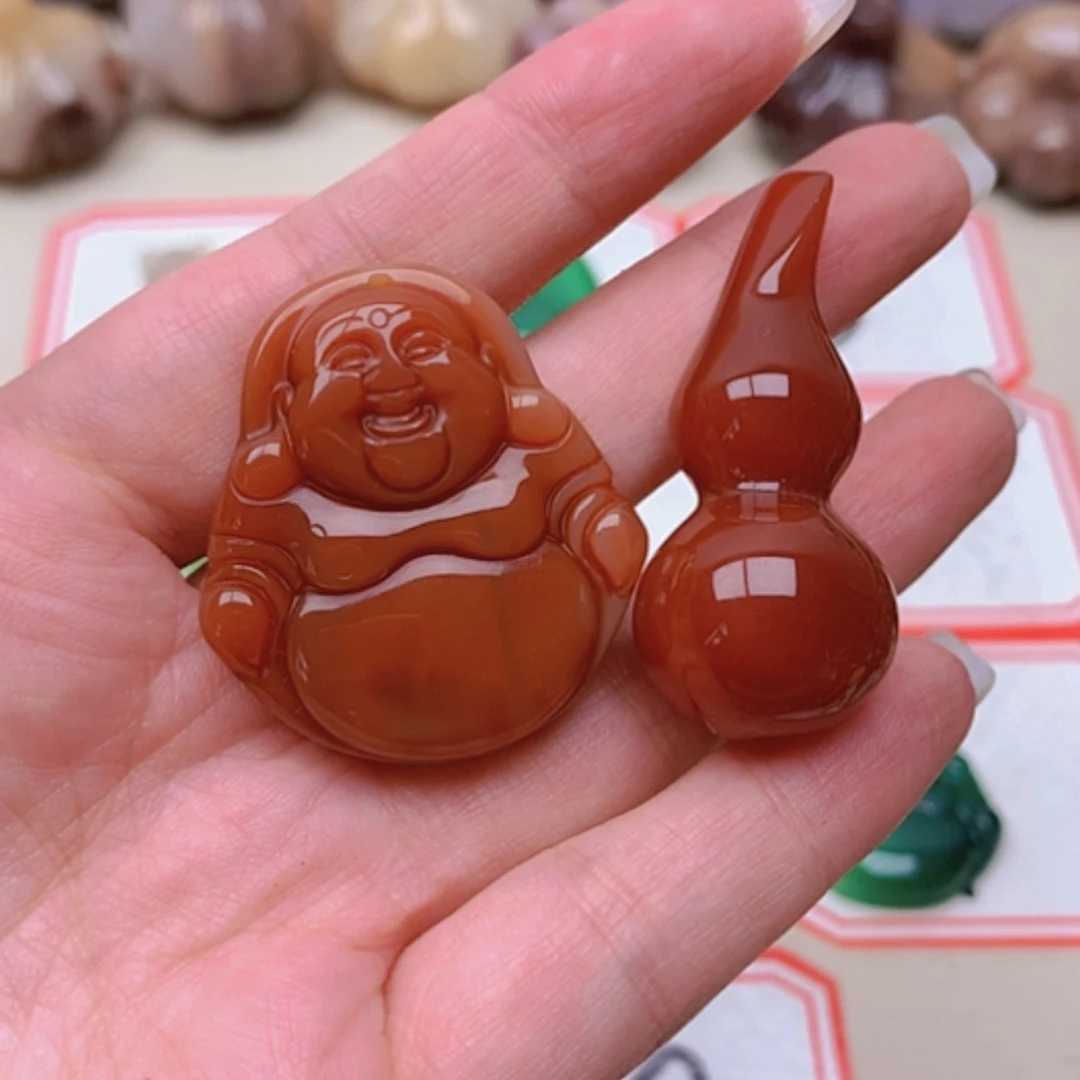【闪购商品】未镶嵌玛瑙/玉髓珠宝半成品快**生