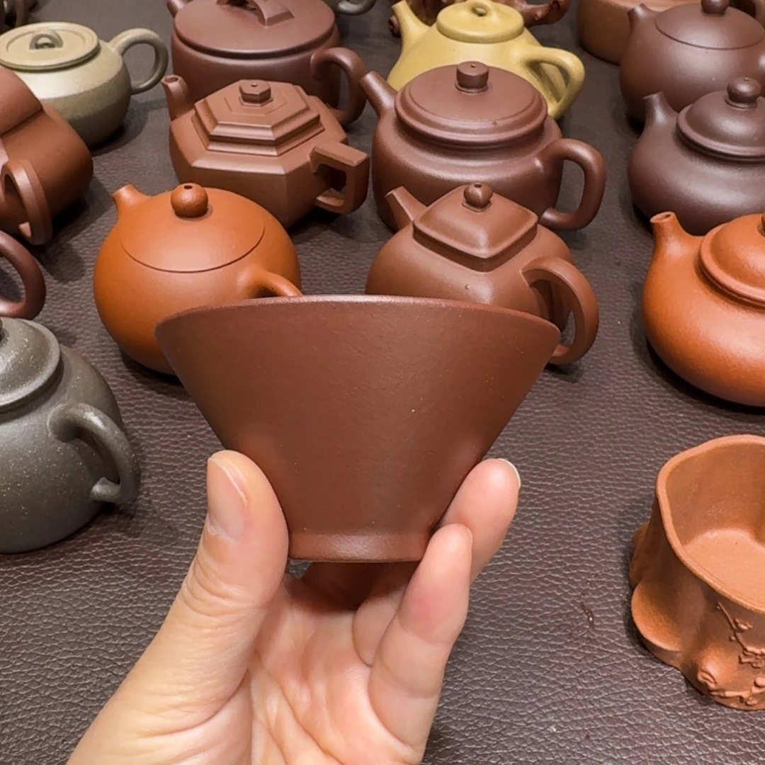 紫砂茶壶追****i底槽清杯子88888